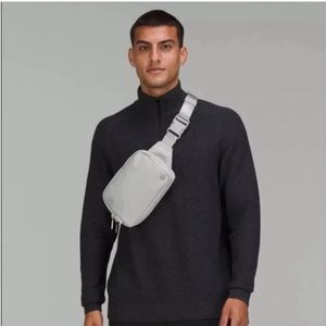 Brand New Lululemon silver belt bag
